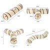 Collapsible Cat Tunnel – Fun Polyester+Steel Wire Cat Tunnel Tube,