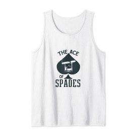 The Ace of Spades Poker Player Casino Card Pro Gambler Tank Top