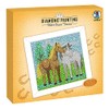 Ursus 43530002F Diamond Painting Picture, Horses, Set with Acrylic Diamonds,