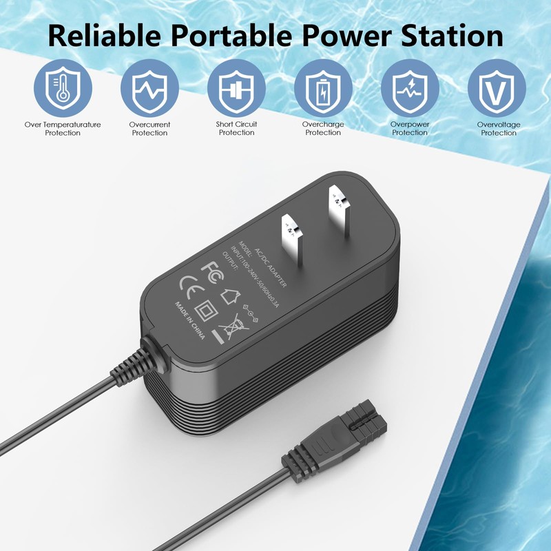 21.5V Charger for Handheld Pool Vacuums Compatible with Enhulk PCT403T