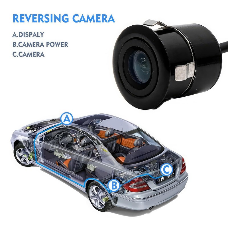 Car Reversing Camera - MASO 170° HD Reversing Camera Backup