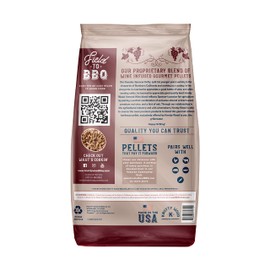 Knotty Wood Barbecue Company Almond Cabernet Cooking BBQ Grilling Pellets 100% Pure Natural Almond Wood No Fillers No Oils No Additives 20 lb Bag