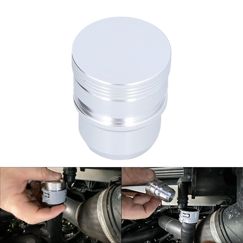 Blow Off Valve Plug Aluminum Fit for Expedition Ecoboost Engines