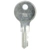 Husky T02 Toolbox Replacement Key T02