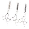 Healvian 3pcs Stainless Steel Hair Scissors Professional Hairdressing Tools for
