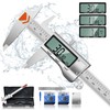 HARDELL Digital Caliper, 150mm Stainless steel Calipers Measuring Tool with