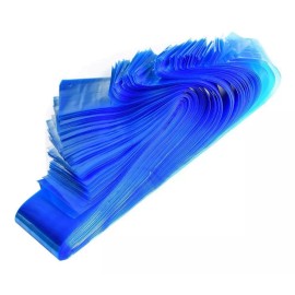 MARZSEFLO 200 Pzs Cubre Clip Cord Tatuaje Tattoo Cubre Cable (azul)