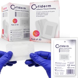 Sterile Wound Dressing 5 cm x 7.5 cm Pack of 50