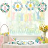 Niwieoi 2 PCS Easter Wreath,Easter Craft,Easter Crafts for Toddlers,Easter Decorations