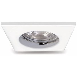 Müller Licht 5 W LED GU10 Recessed Light White (32 W Light) 300 Lumen 2700 K Warm White Fixed Spot Beam Square
