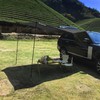 Awning Tarp for Camping,Tailgate Awnings & Shelters for Sun Shade