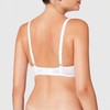 Sassa Women's Dirndl Push-up Bügel-bh Plain Push-Up Everyday Bra, White