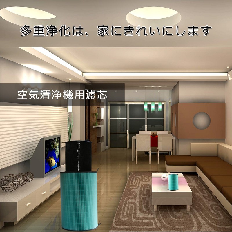 Air Purifier Replacement 360 ° Filter Air Purifier Jetclean Replacement