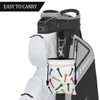 PU Golf Ball Tennis Ball Storage Pouch Ball Bag Golf