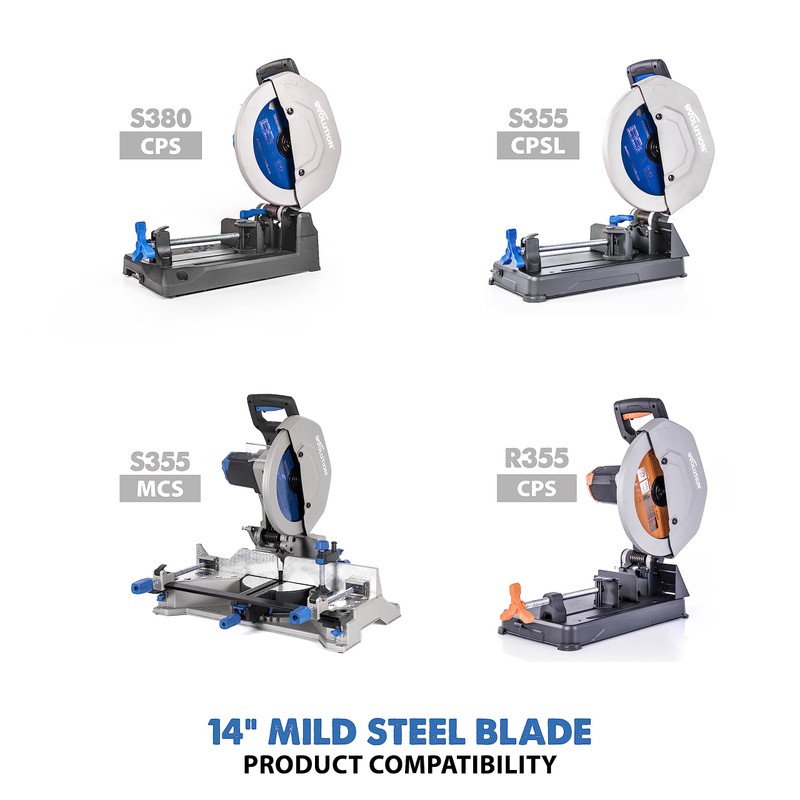 Evolution Power Tools 14BLADEST Blade for Cutting Mild Steel, For