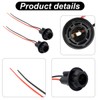 T10 W5W 194 Bulb Socket with Wire Pigtail, Pre-Wired Harness