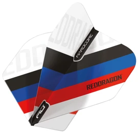 RED DRAGON Hardcore XT Tri-Stripe Dart Flights - 4 Sets Per Pack (12 Flights in Total)