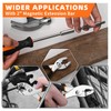 58-Piece Tool Kit Basic Home Repair Tool Set, General Household
