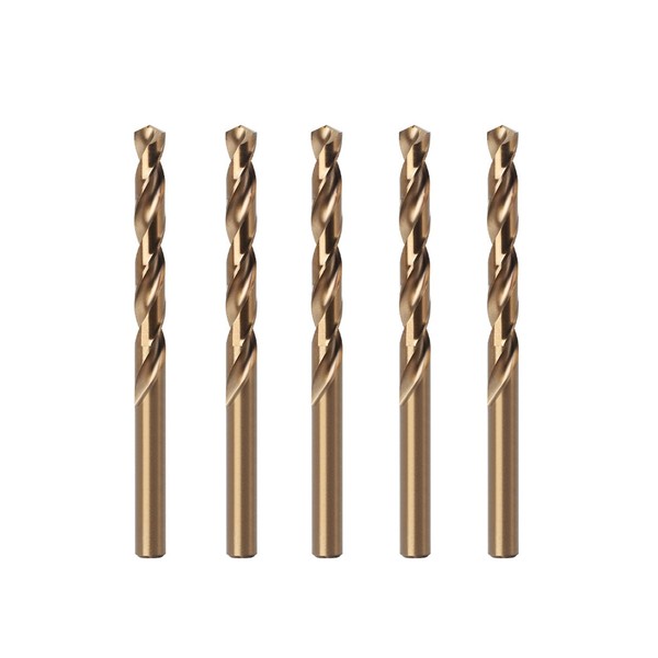 Mandouer 5/64" Metric Cobalt Drill Bits, M42 HSS Metal Drill