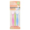 Tongue Brush W-1 Short Type, Set of 2