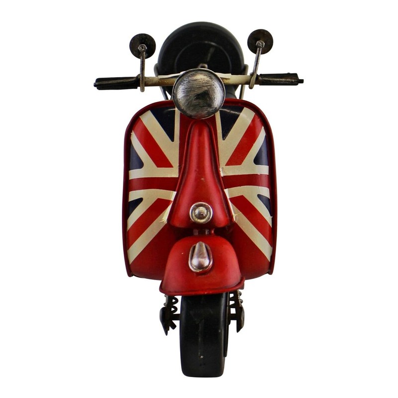 SIL Metal Art Tin Model - White + Union Jack