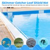 XT Pool Skimmer Guard Kit,Leaf Shield Net for Inground or