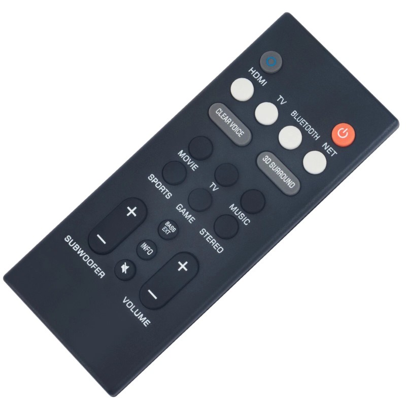 For Yamaha YAS-209 YAS-109 Replace Remote Control for Yamaha Soundbar