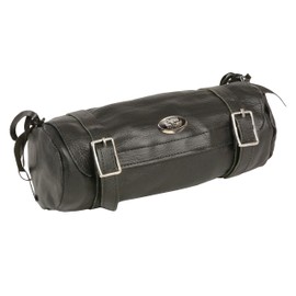 Milwaukee Performance SH501BAG Black Soft Leather Large Double Buckle Tool Pouch - One Size