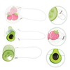 SAFIGLE 3pcs Reusable Cold Eye Masks for Cute Fruit Design