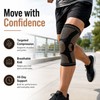 Copper Knee Compression Sleeve for Support – Lightweight Nylon Knee