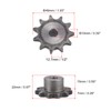 sourcing map 11 Teeth Sprocket Type B 10 mm Bore