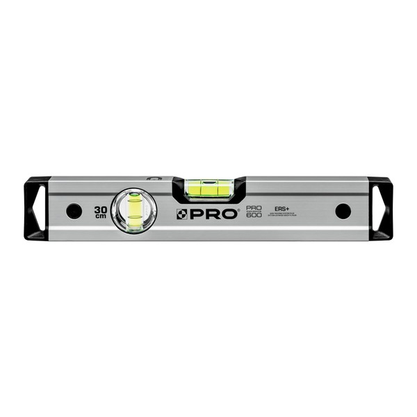 PRO 600 spirit level with magnets, 30 cm, anodized, hardness