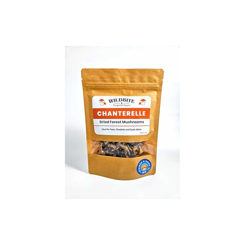 Dried Chanterelle Mushrooms