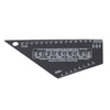 Guitar String Action Gauge Ruler Tool Stainless Steel Electric Guitar