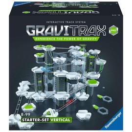 Ravensburger GraviTrax PRO Vertical Starter Set - Gravity & Magnetic Marble Game - Challenging STEM Toy for Kids - Brain-Building, Educational Gift - Critical Thinking & Problem Solving - Age 8+