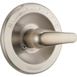 Peerless Single-Function Shower Handle Valve Trim Kit, Brushed Nickel PTT188730-BN (Valve Not Included)