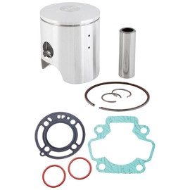 Tusk Complete Top End Rebuild Kit Pro-Lite Standard (44.5 mm) Wiseco Piston Compatible with Kawasaki KX65 2000-2009, 2011-2025
