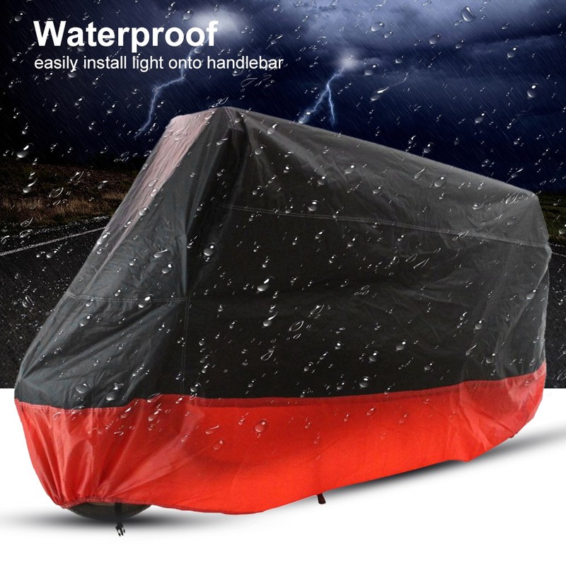 Motorcycle Moped Scooter Cover Breathable Outdoor Dust Rain UV Protector