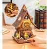 ROKR Cuckoo Clock Mechanical 3D Wooden Puzzle Kit for Adults,