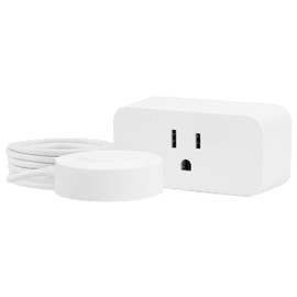 UltraPro 1-Outlet Indoor Plug-in Lighting Control with Tether, On/Off Switch, 5ft. Tether, Ideal for Lamps, Seasonal Lighting, Fans, Holiday Decorations and More, 61764