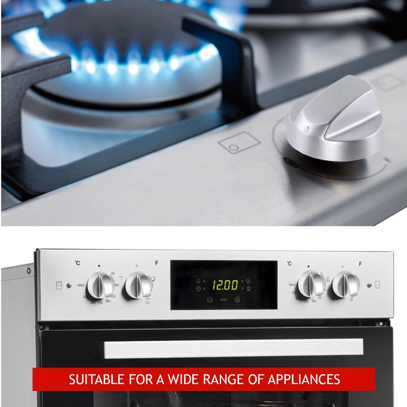 Spares2go Universal Oven Cooker Hob Control Knob Switch (Pack of