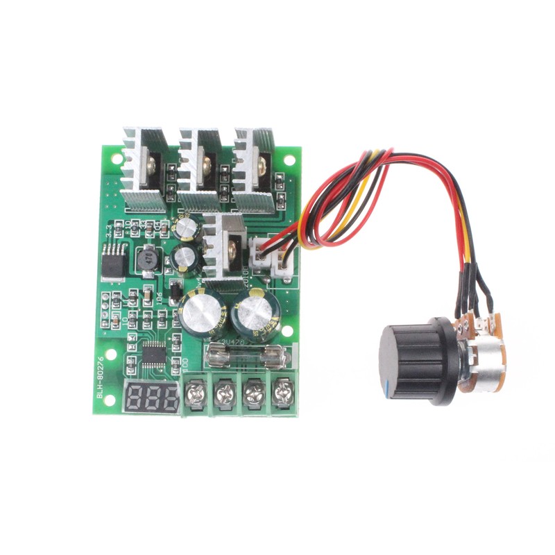 NOYITO PWM Motor Speed Controller 20A DC 6V-60V 12V 24V