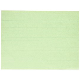 School Smart Newsprint Practice Paper with Skip Rulings - 12 x 9 inches - Ream of 500 - Green