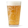 McGovern Outdoor Grand Teton National Park Map Pint Glass