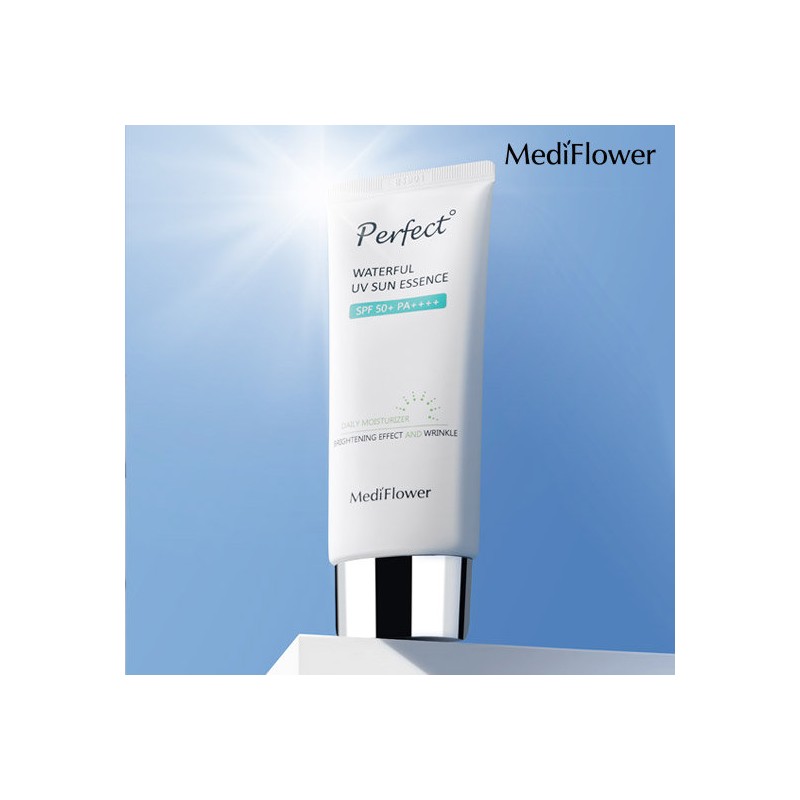 [Mediflower] Perfect Waterful UV Sun Essence 50ml x 4 /