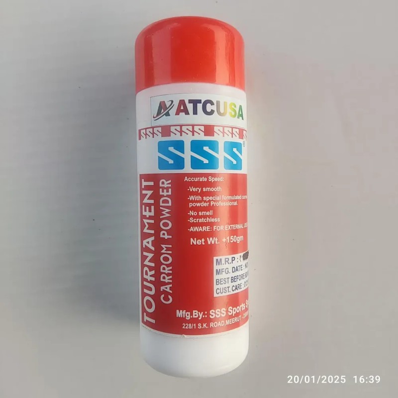 Carrom Board Powder Atcusa Tournament 150 G Professional