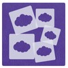 Stencil Set ● 5 Individual Clouds ● 6 cm, 7