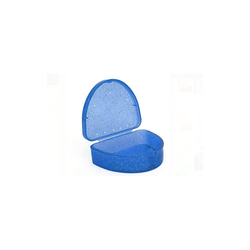 Slim Orthodontic Dental Case - Colour & Glitter Choices for