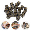 JAONLD MTG Dice, 24 Pcs Mtg Counters D6 Dice Cube