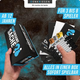 DENKRIESEN Partyfieber – Gemeinsame Sache® The Party Game of Risk (German Language) | Family Game | Gift Idea